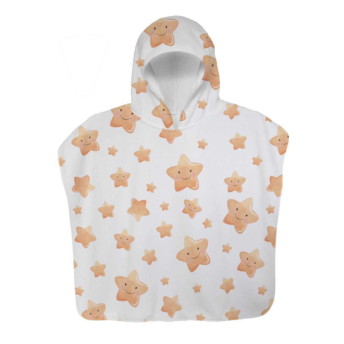 Детско пончо STARS