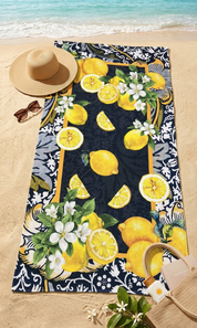 Плажна кърпа Lemons