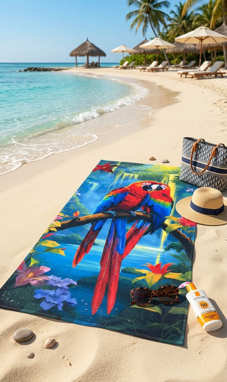 Плажна кърпа Tropical Paradise