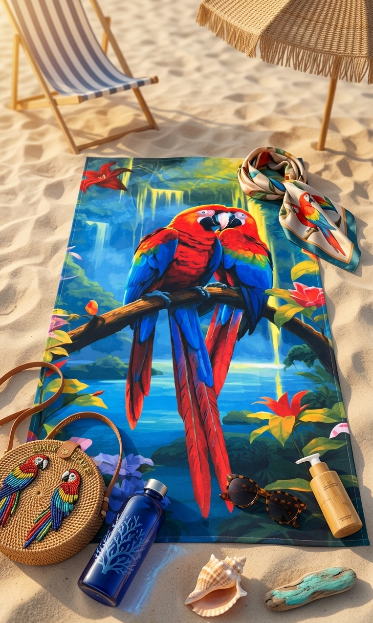 Плажна кърпа Tropical Paradise