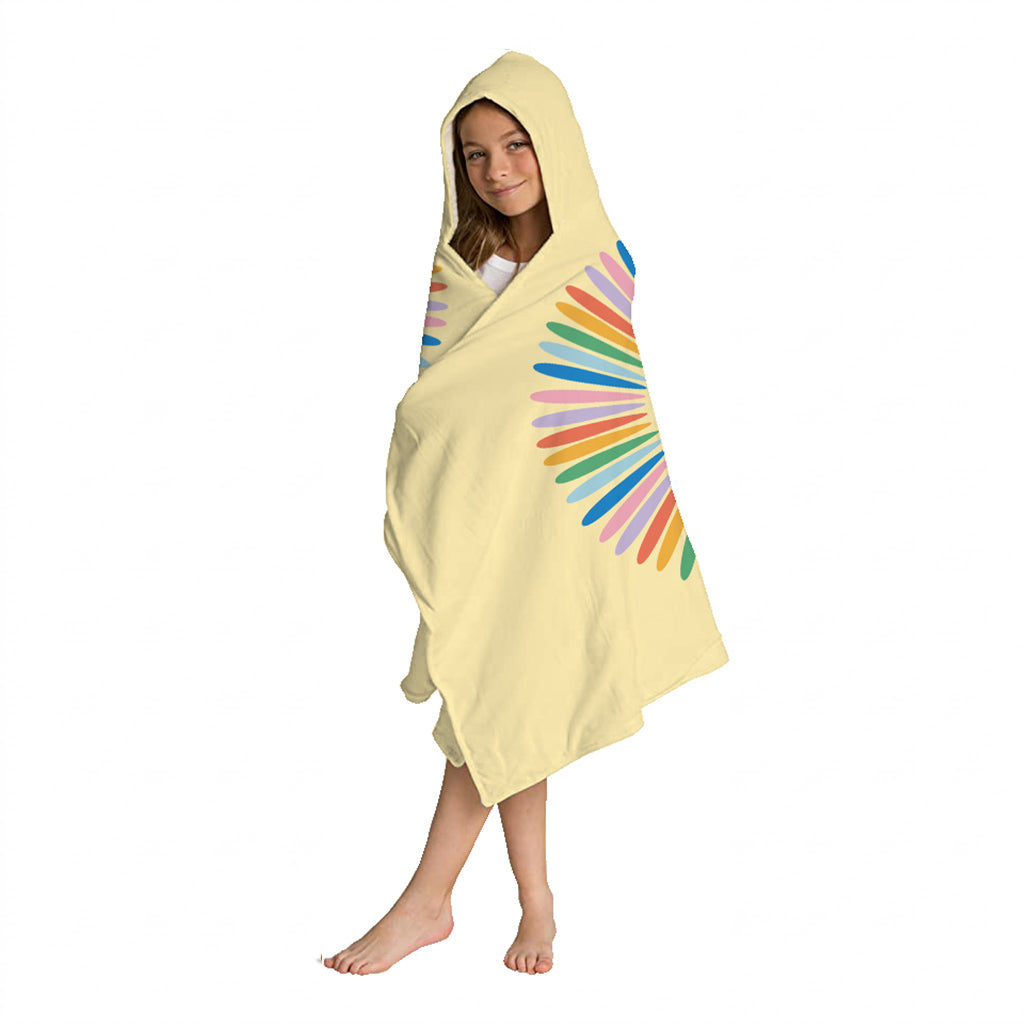 Детска плажна кърпа с качулка PLAY, 70 х 140 см