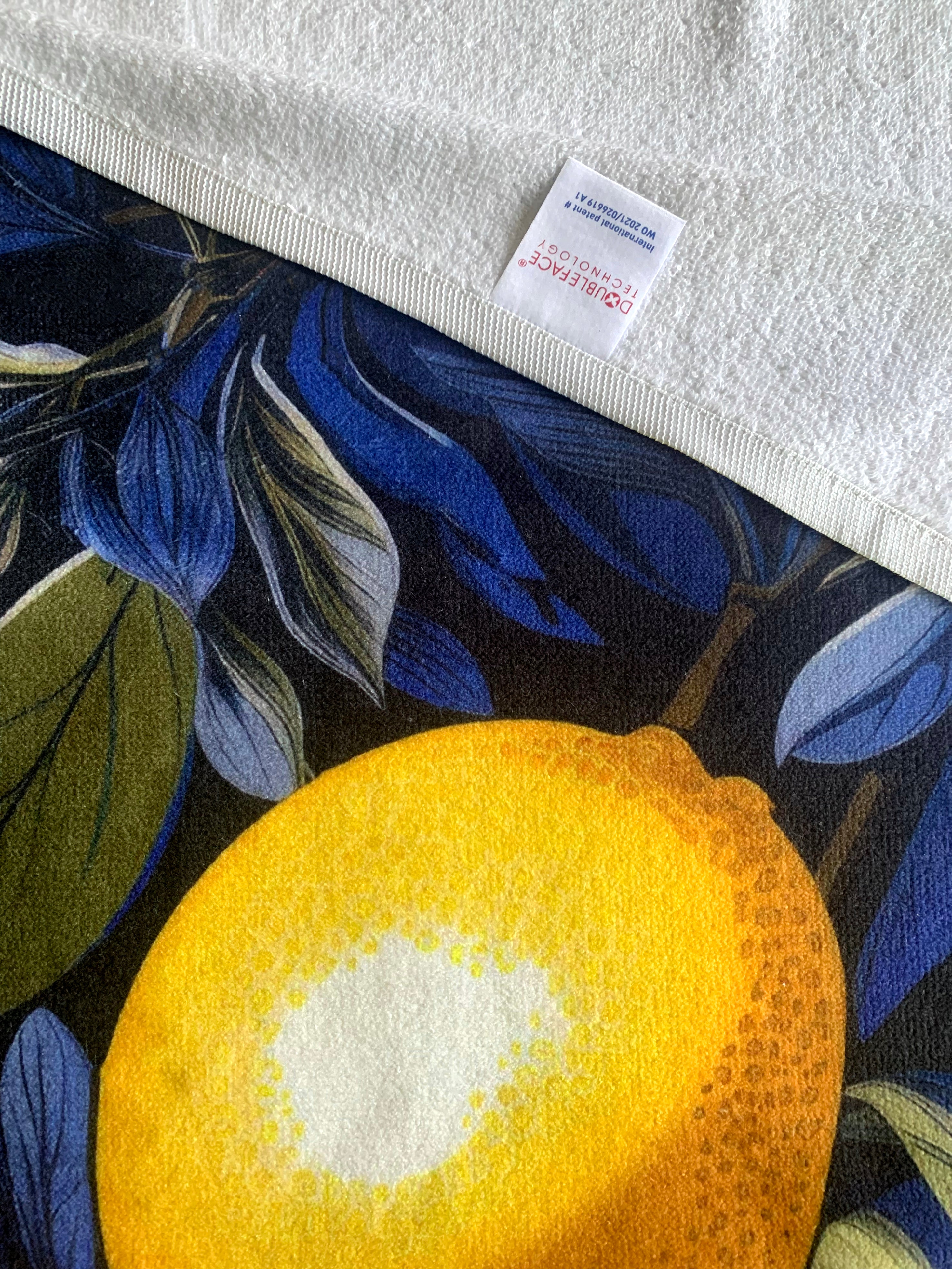 Плажна кърпа LEMON 75 х 150 см
