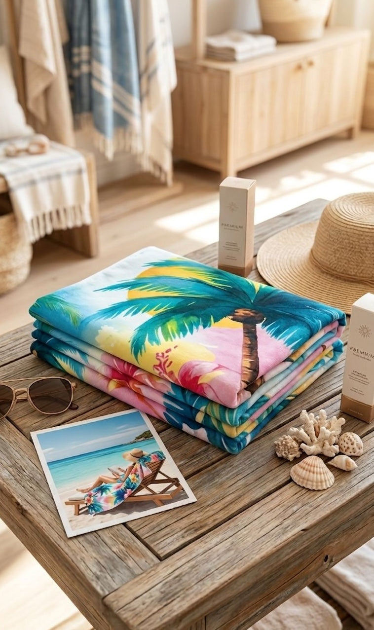 Плажна кърпа Palms